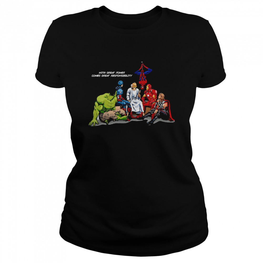 Stan Lee Superhero Iron Man Classic Women's T-shirt