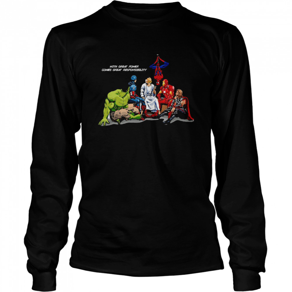 Stan Lee Superhero Iron Man Long Sleeved T-shirt