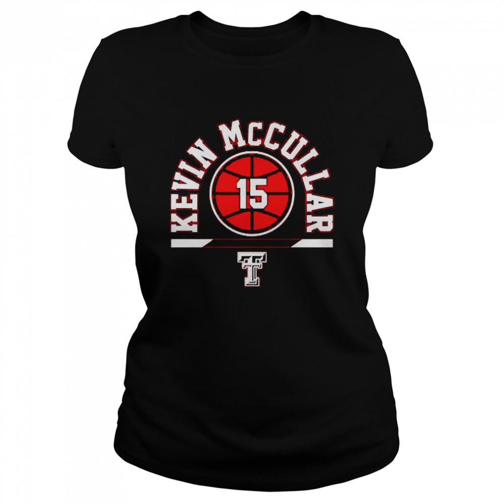 Texas Tech Basketball Kevin Mccullar 15 Classic Women's T-shirt