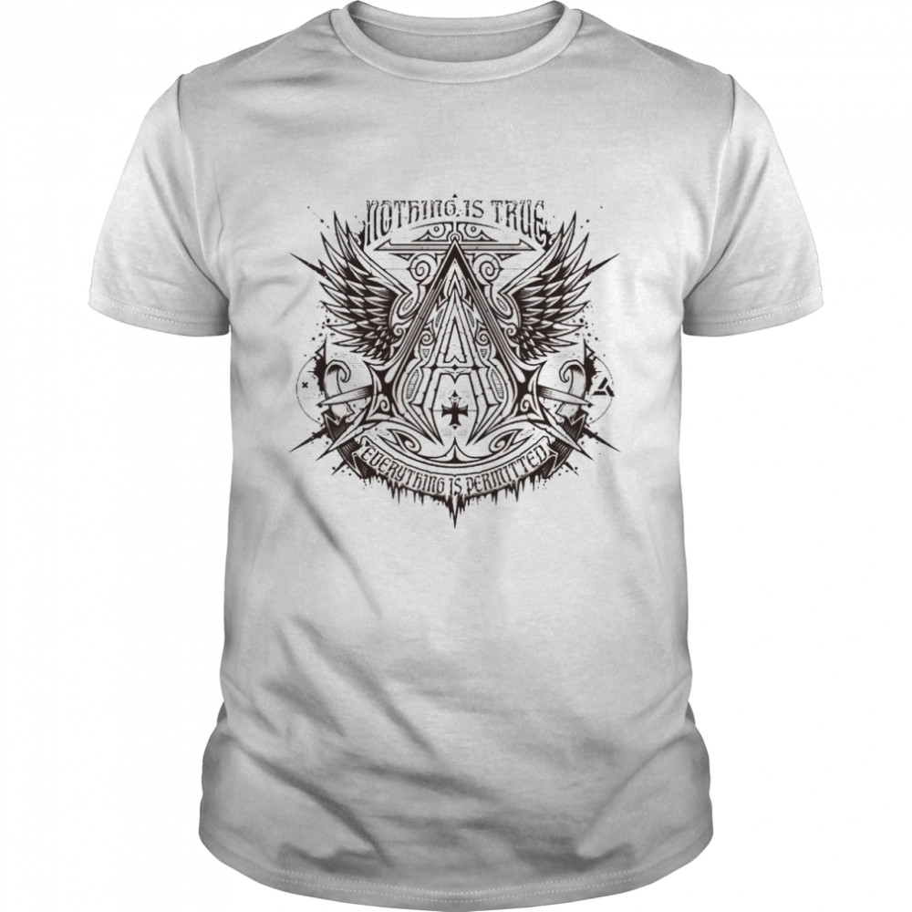 Nothing is true everything is permitted shirt Classic Men's T-shirt