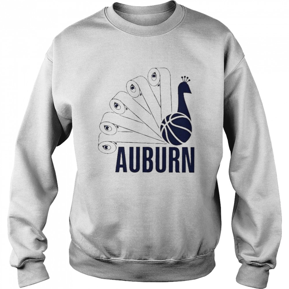 Peacock Auburn shirt Unisex Sweatshirt