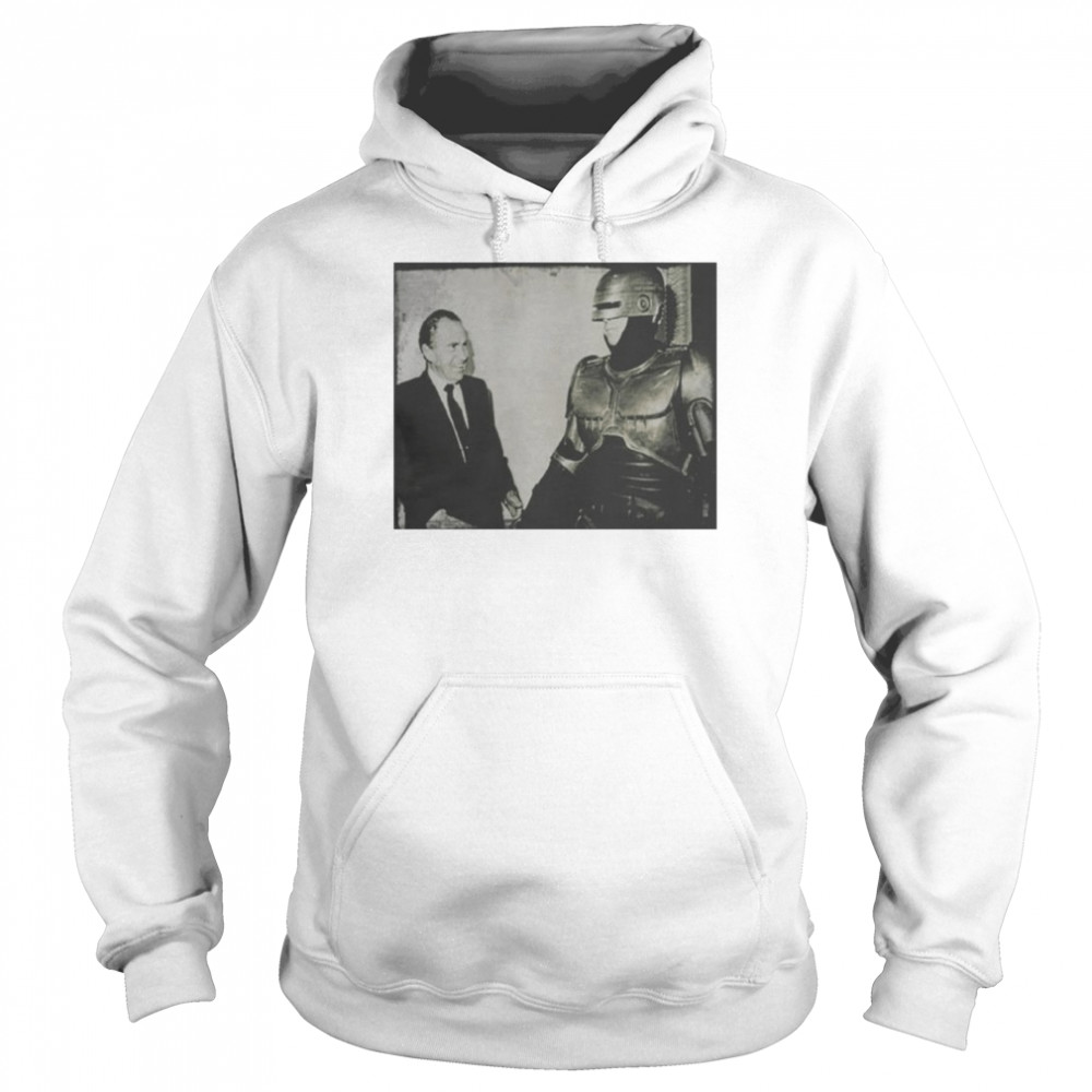 Robocop meets Nixon shirt Unisex Hoodie