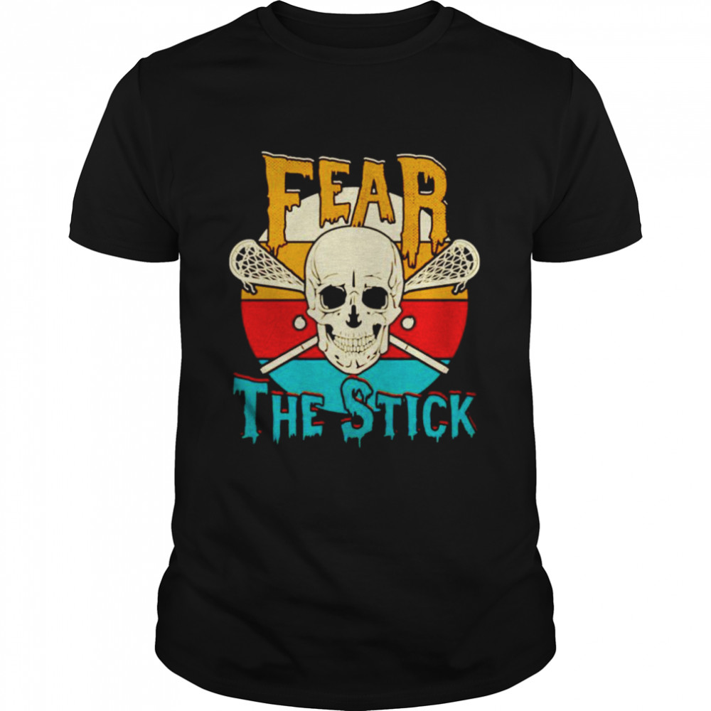 Skull fear the stick shirt