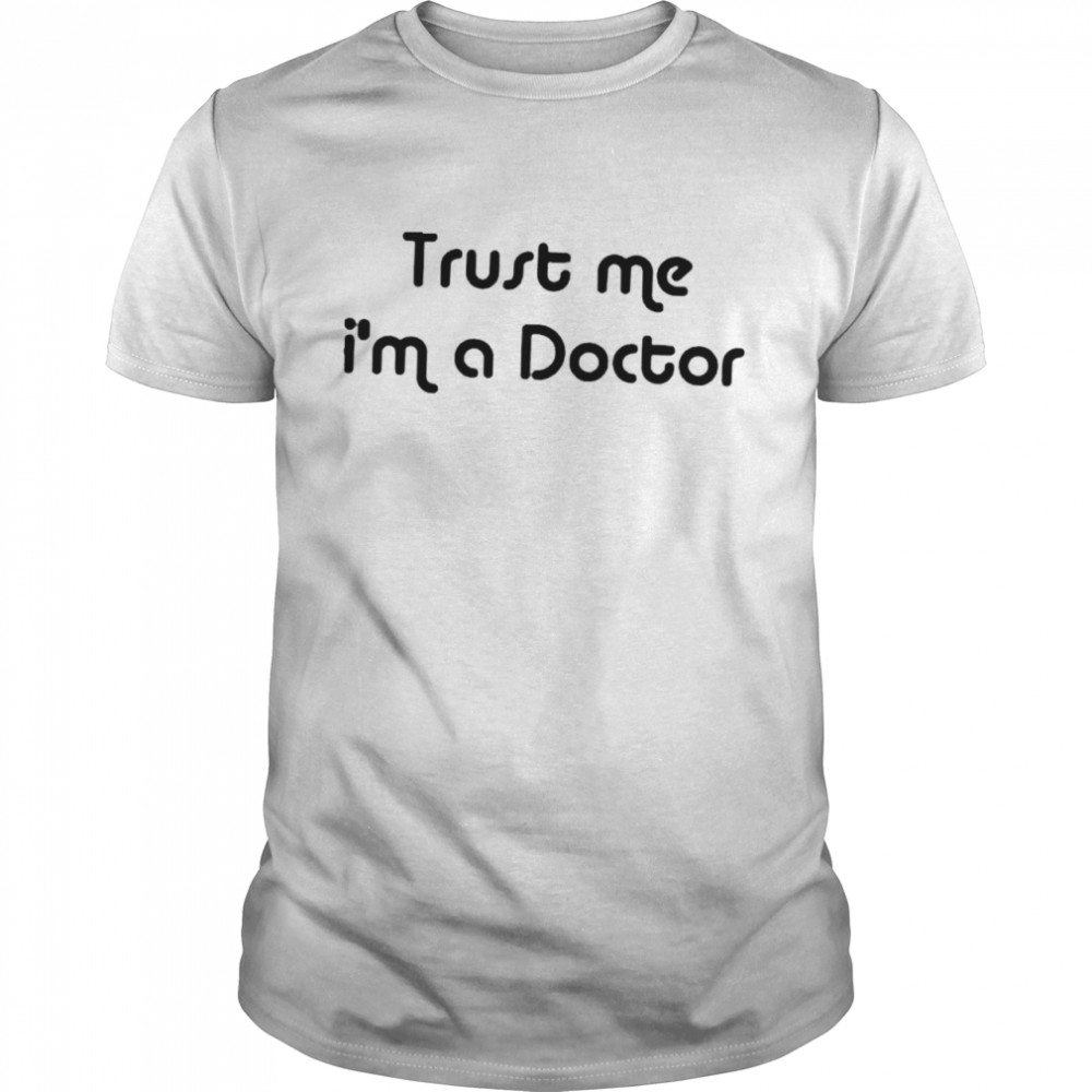 Violet Doctor Who David Tennant Trust Me Im A Doctor shirt Classic Men's T-shirt