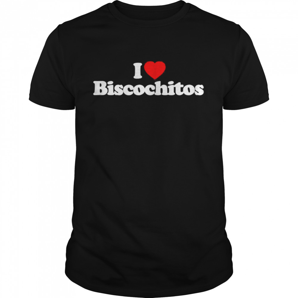 I Love Biscochitos Heart shirt Classic Men's T-shirt