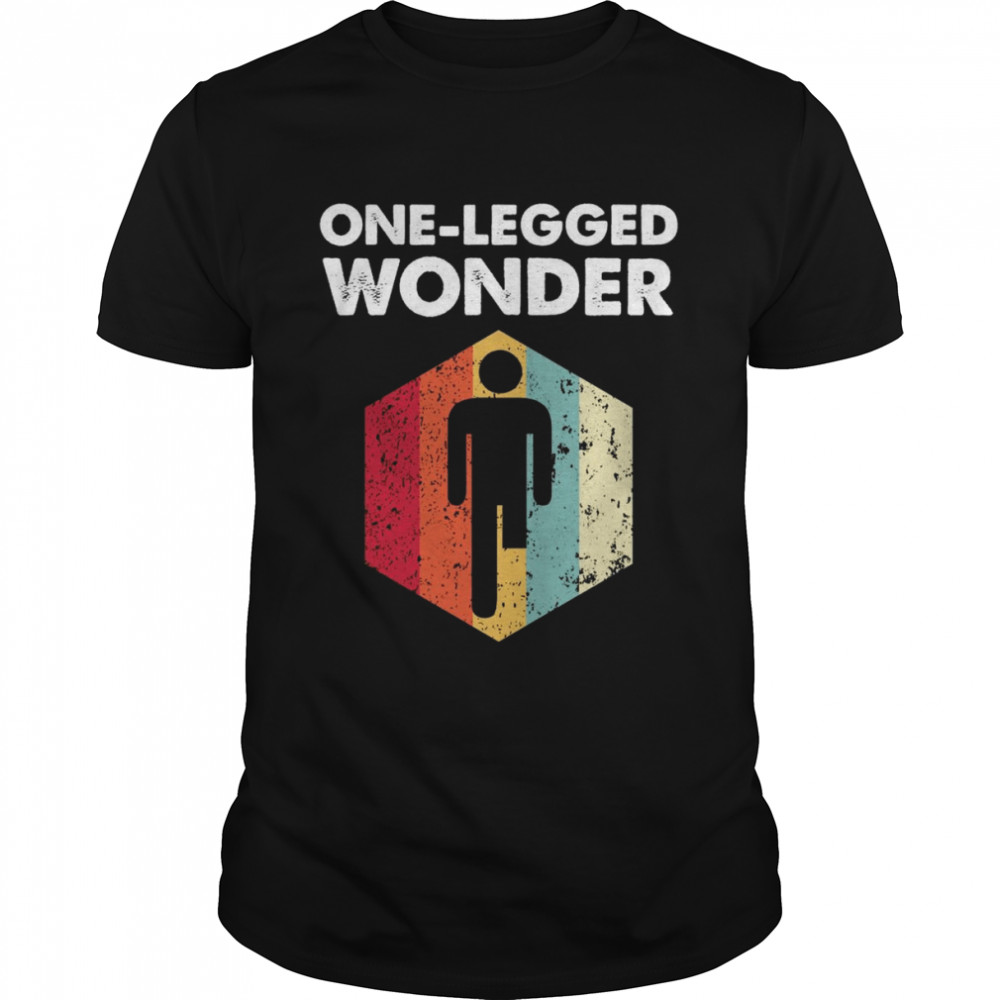 Onelegged Wonder Recovery Leg Arm Amputee  Classic Men's T-shirt