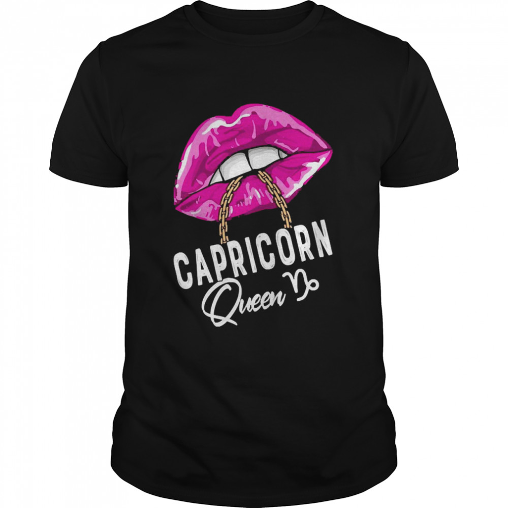 Purple Capricorn Queen Birthday Womens Zodiac Star Sign Pullover Classic Men's T-shirt