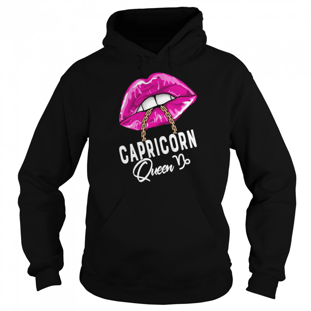 Purple Capricorn Queen Birthday Womens Zodiac Star Sign Pullover Unisex Hoodie