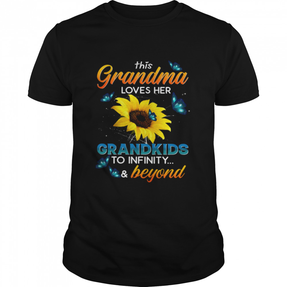 This Grandma Loves Her Grandkids To Infinity Beyond Classic Men's T-shirt