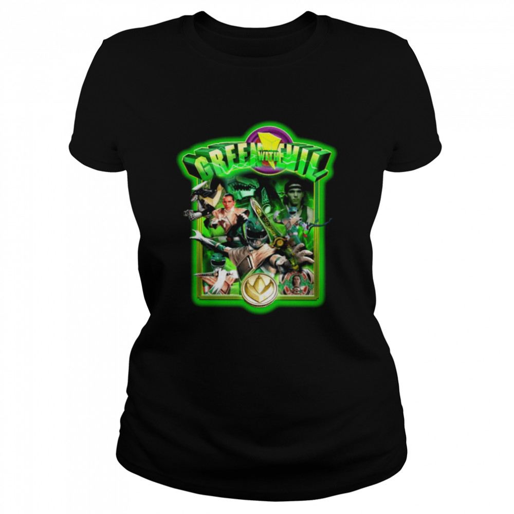 Tyt Attyre Green With Evil Classic Women's T-shirt