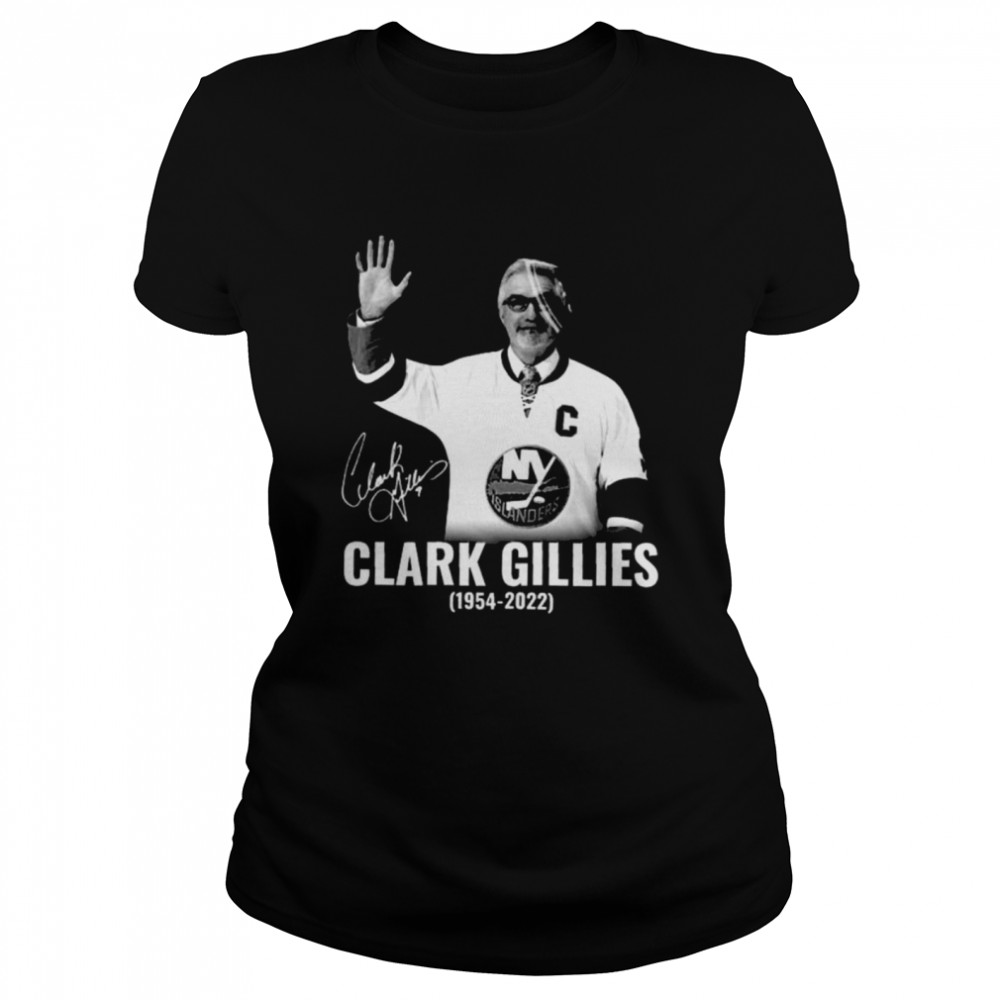 Clark Gillies RIP 1954 2022 Signature Classic Women's T-shirt