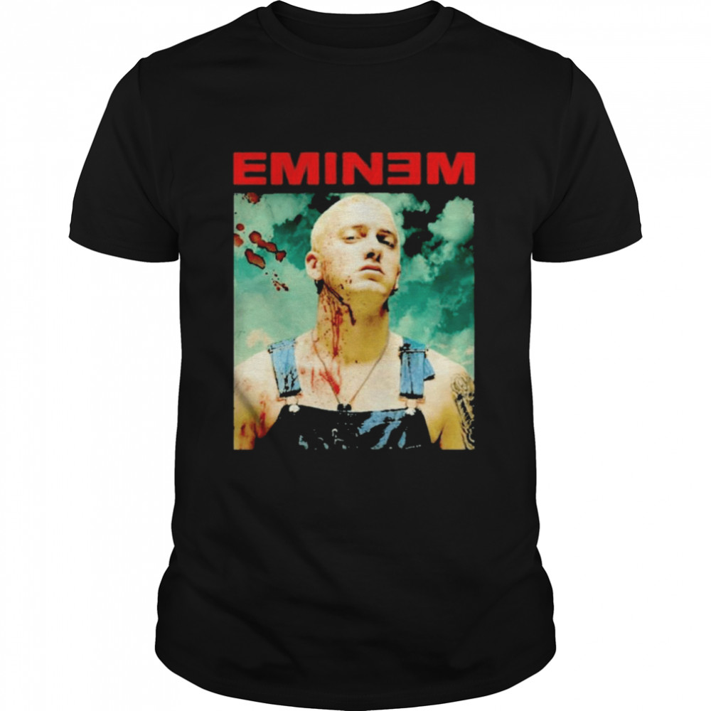 Eminem Merch Bloody Chainsaw Classic Men's T-shirt