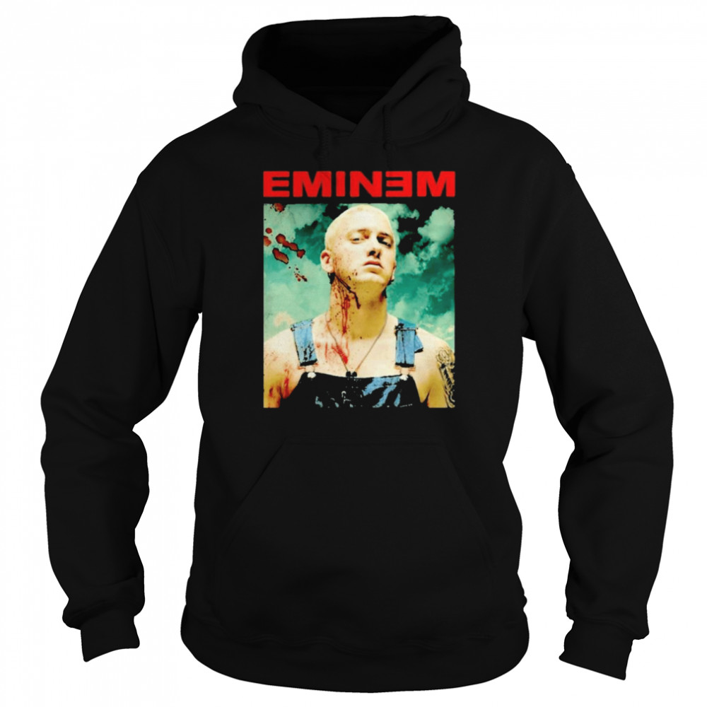 Eminem Merch Bloody Chainsaw Unisex Hoodie