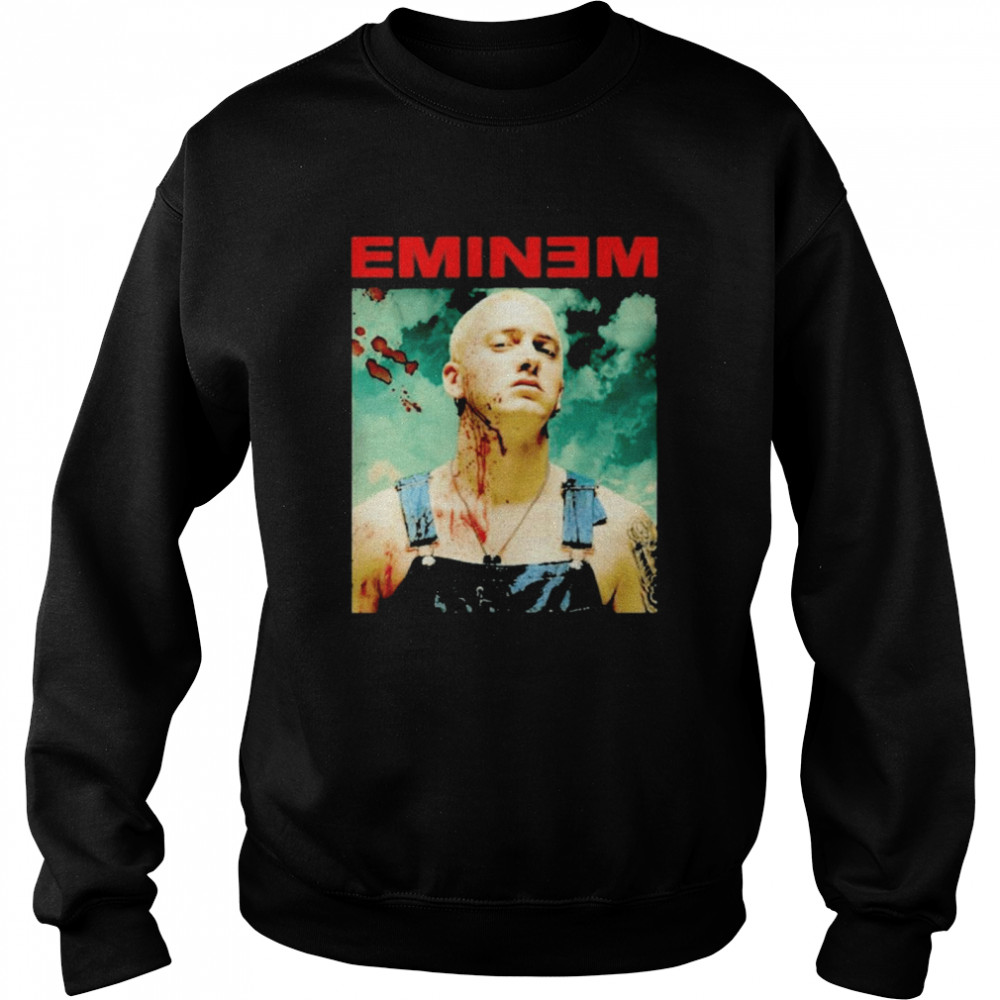 Eminem Merch Bloody Chainsaw Unisex Sweatshirt