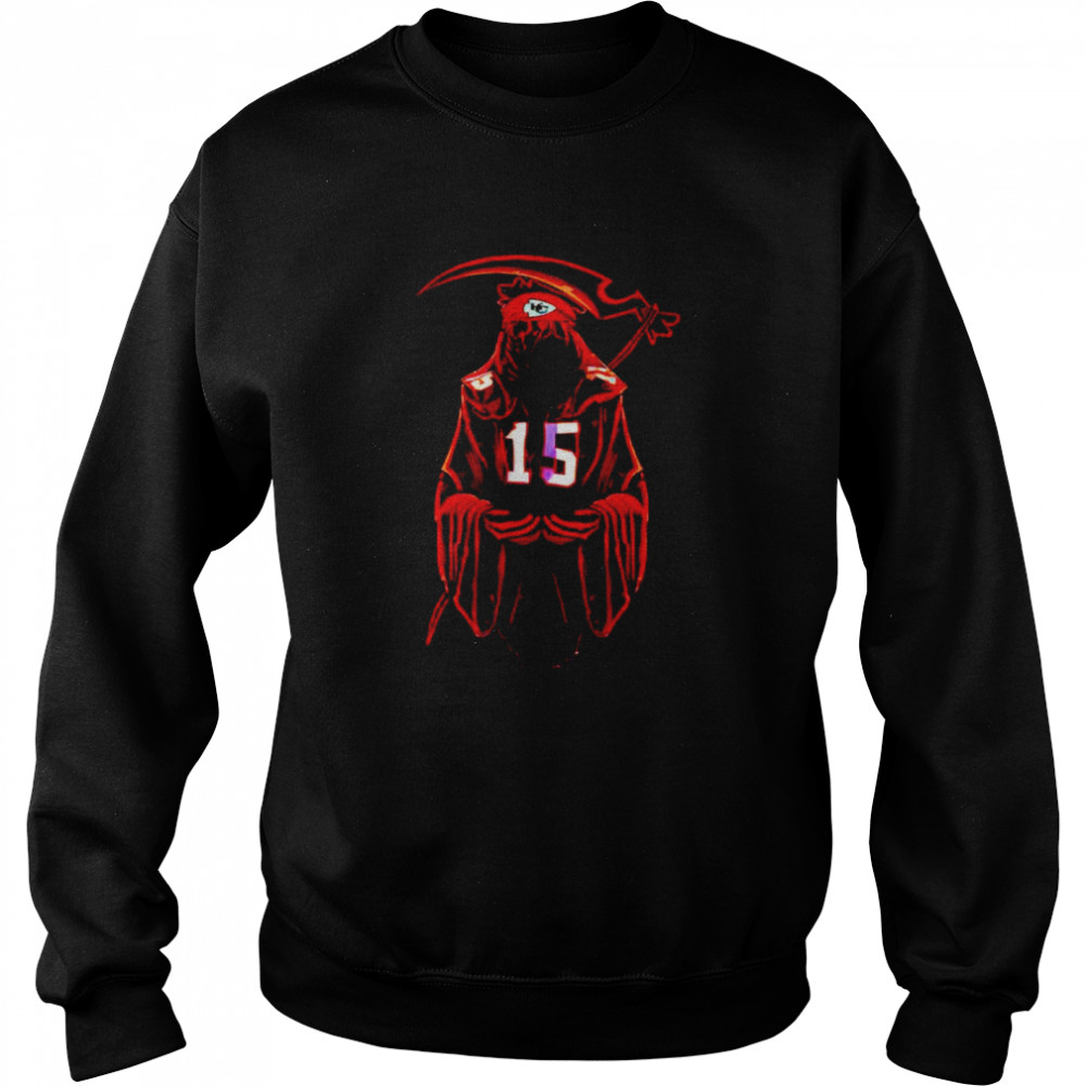 Kansas City Chiefs Patrick Grim Reaper Mahomes shirt Unisex Sweatshirt