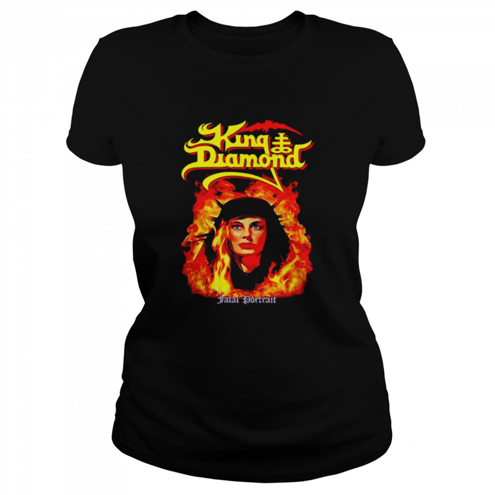 King Diamond Fatal Portrait Album Cover Classic Women's T-shirt