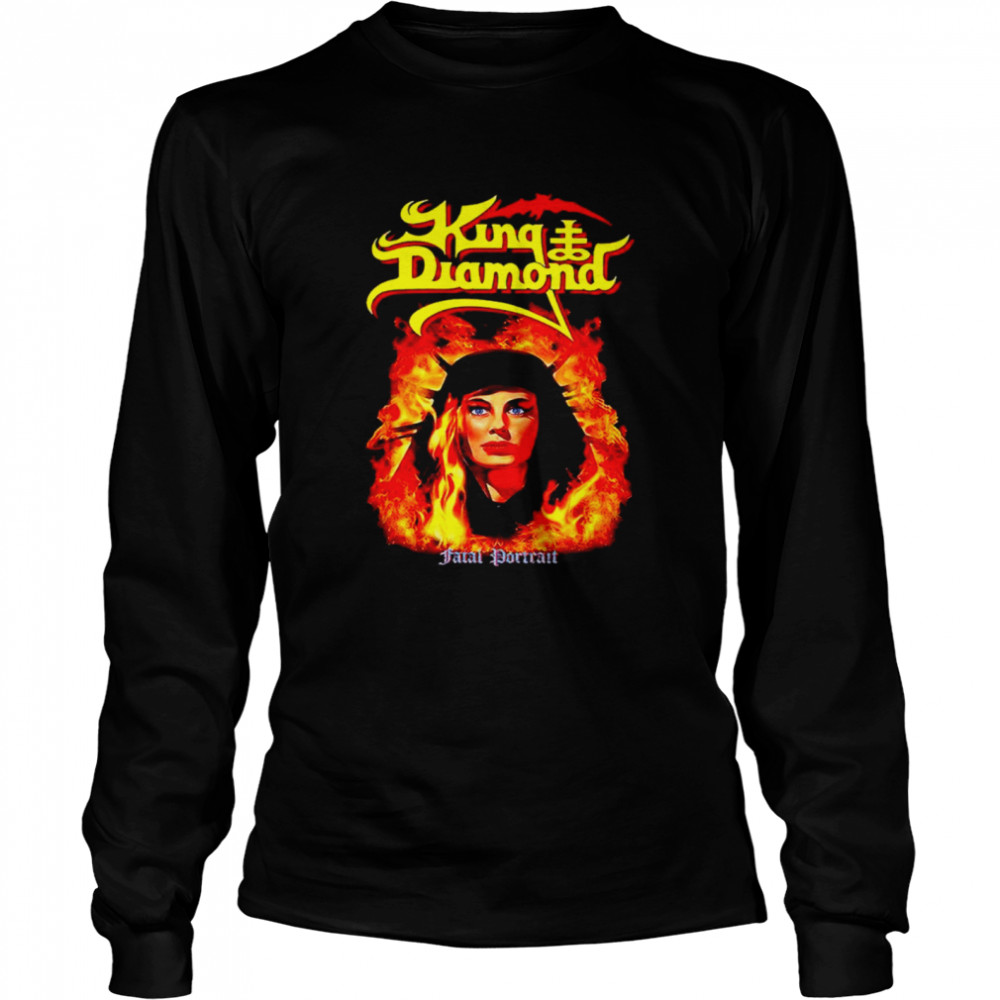 King Diamond Fatal Portrait Album Cover Long Sleeved T-shirt