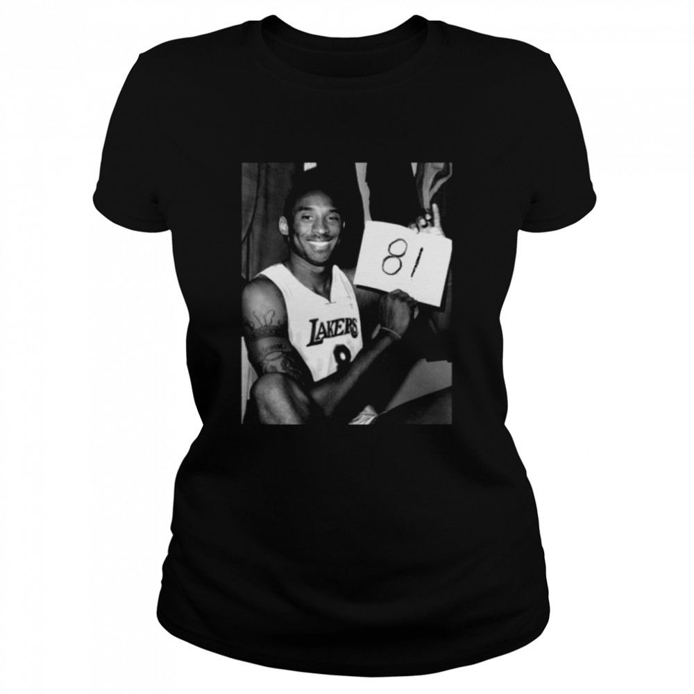 Kobe Bryant 81 Point Game Lakers Legend Classic Women's T-shirt