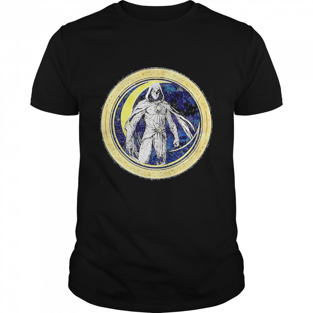 Marvel Moon Knight Circle Badge Classic Men's T-shirt