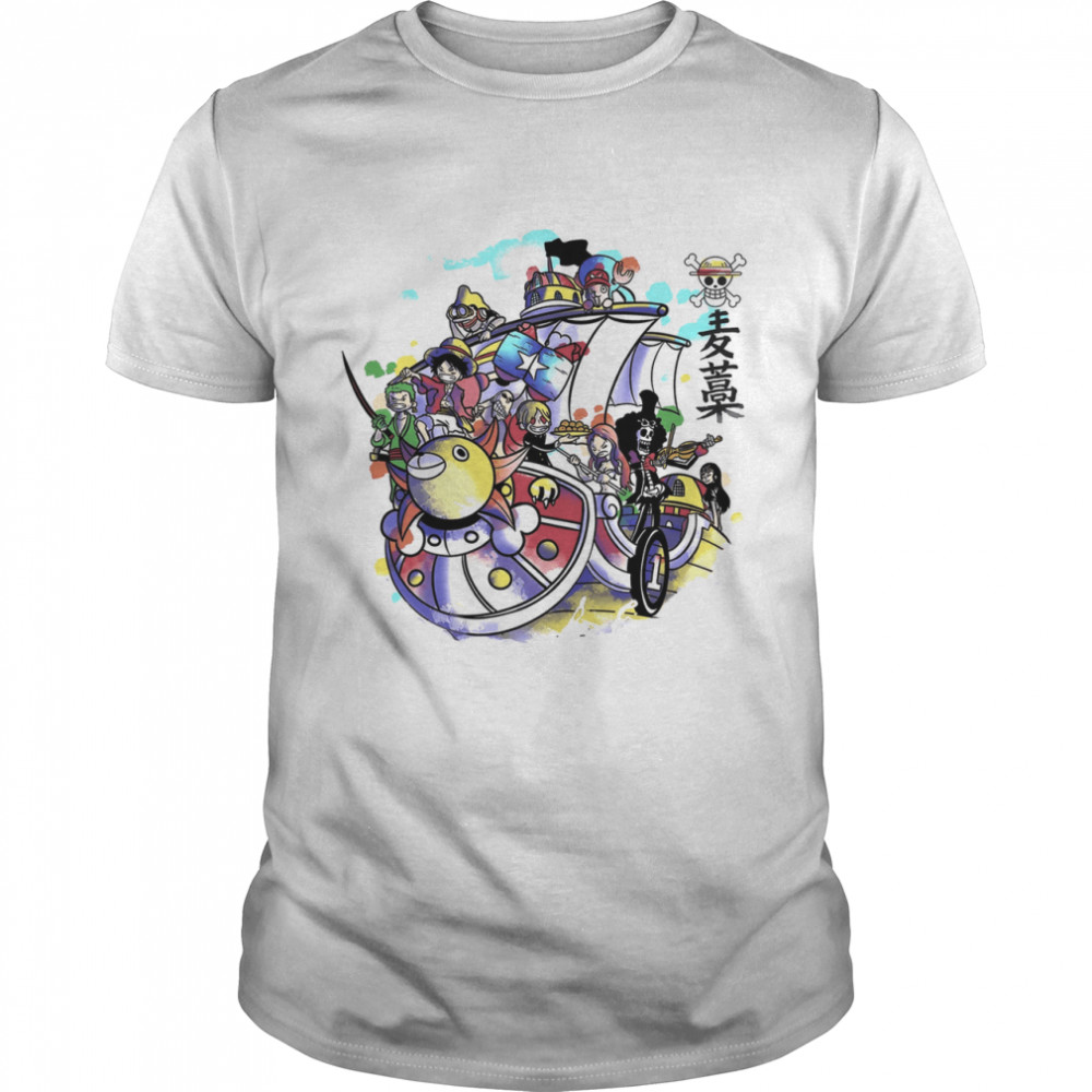 Mugiwara Watercolor Classic Men's T-shirt