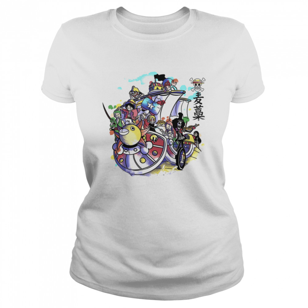 Mugiwara Watercolor Classic Women's T-shirt