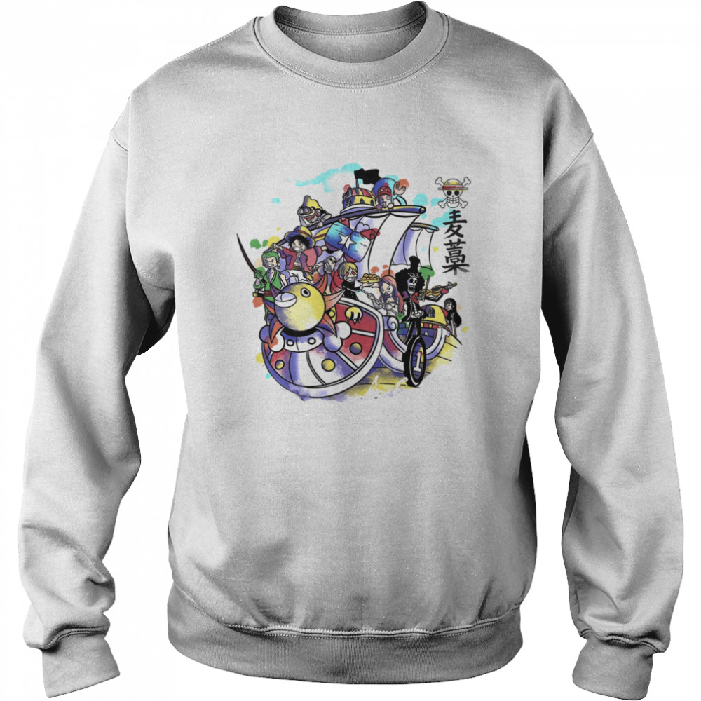 Mugiwara Watercolor Unisex Sweatshirt