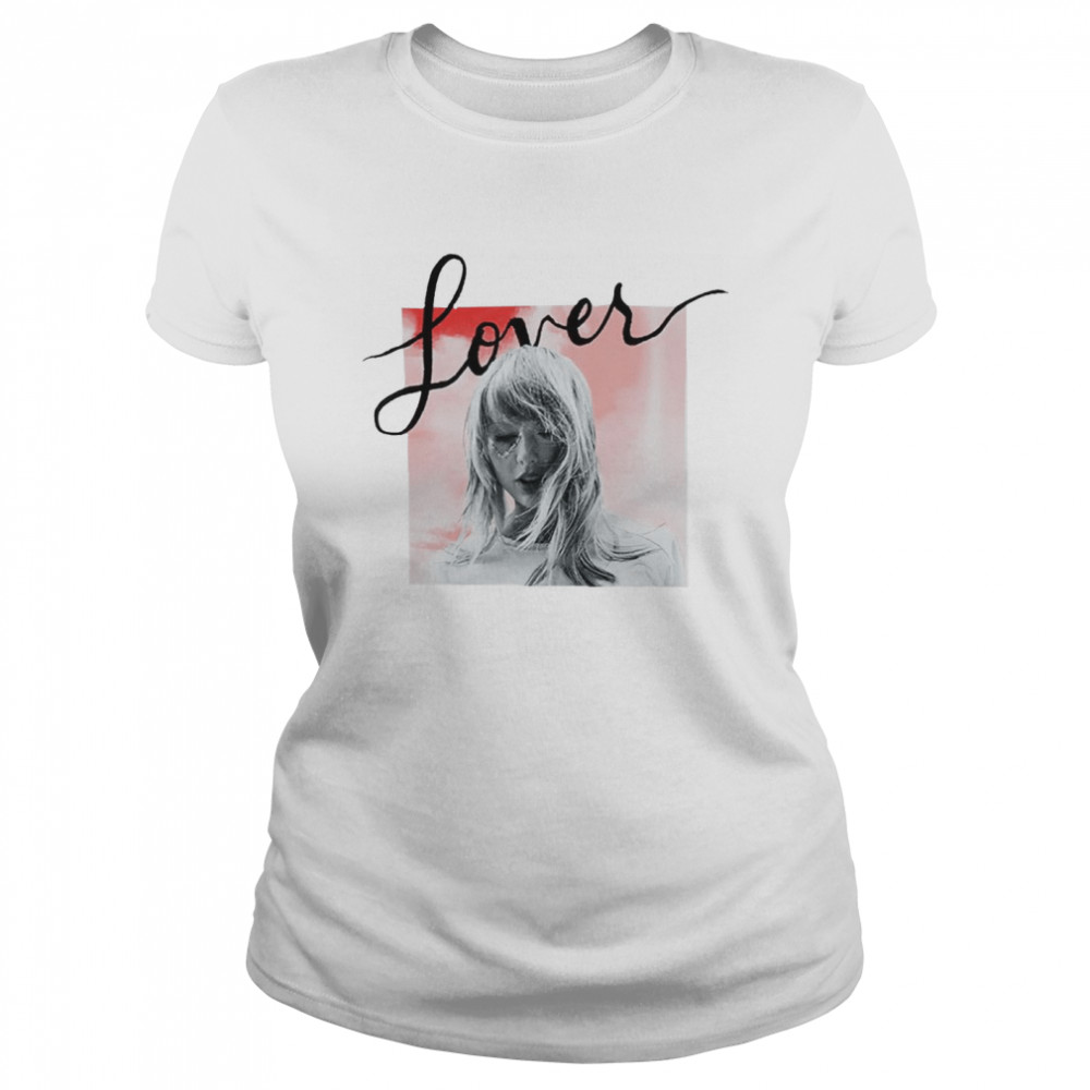 Taylor Swift Lover Album Cover shirt Classic Women's T-shirt