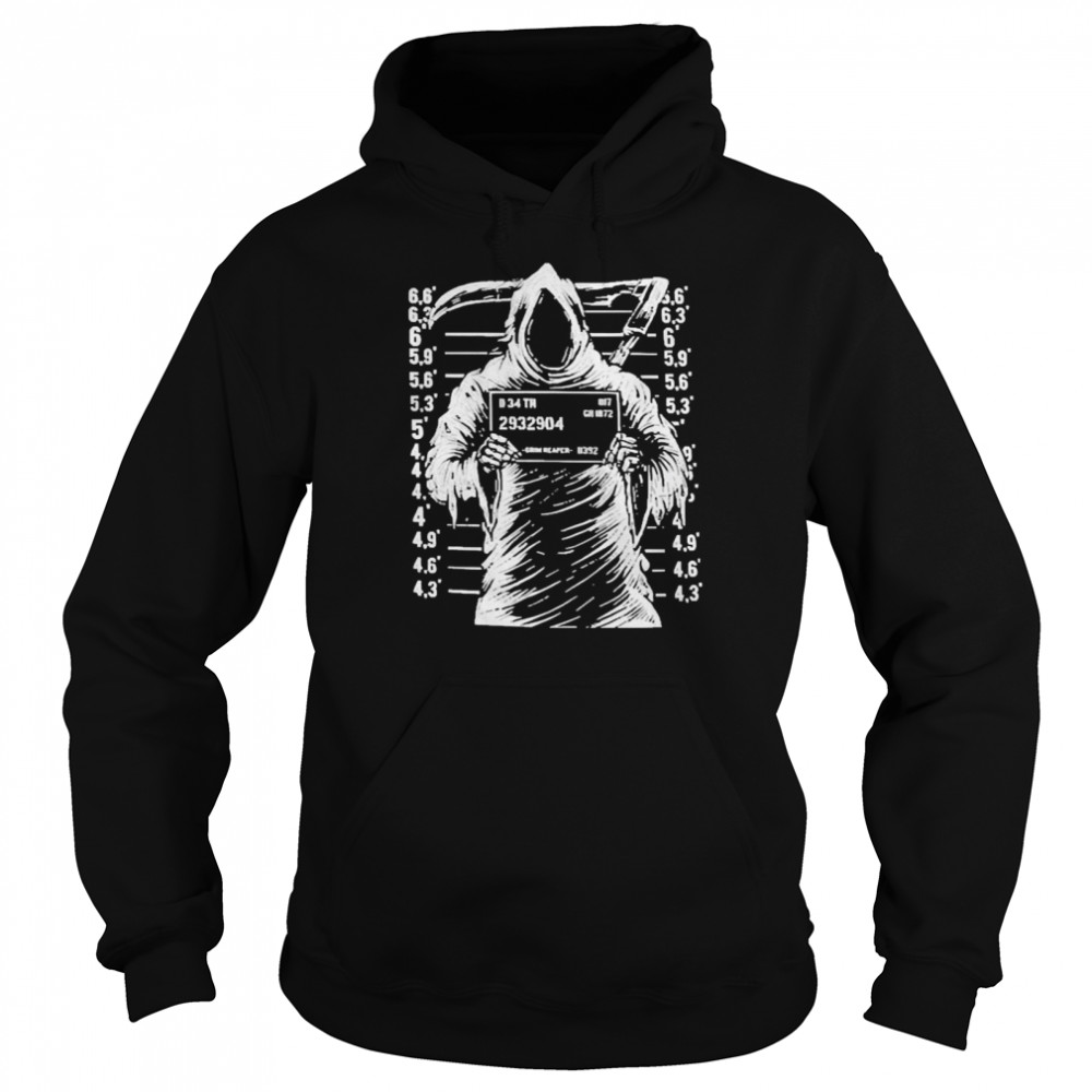 grim Reaper Wanted Unisex Hoodie