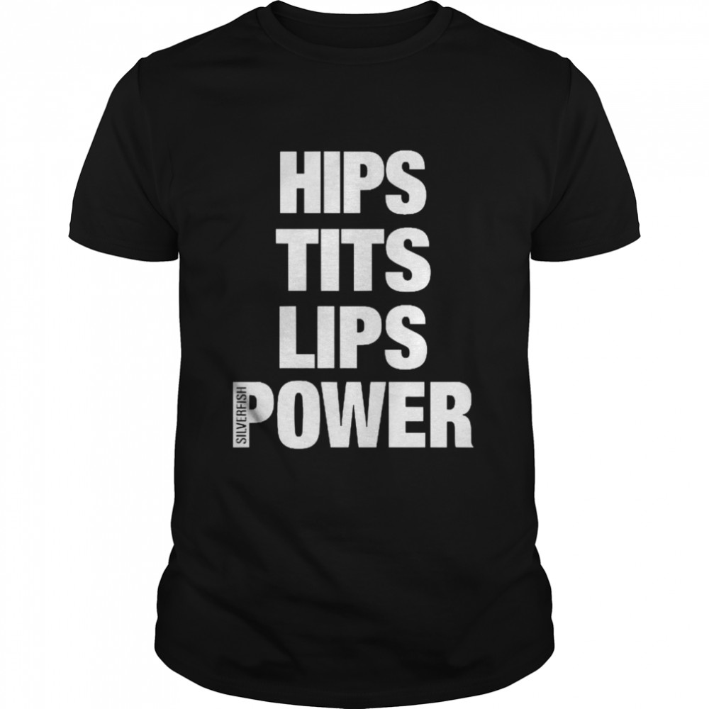 Hips Tits Lips Power Silverfish Classic Men's T-shirt