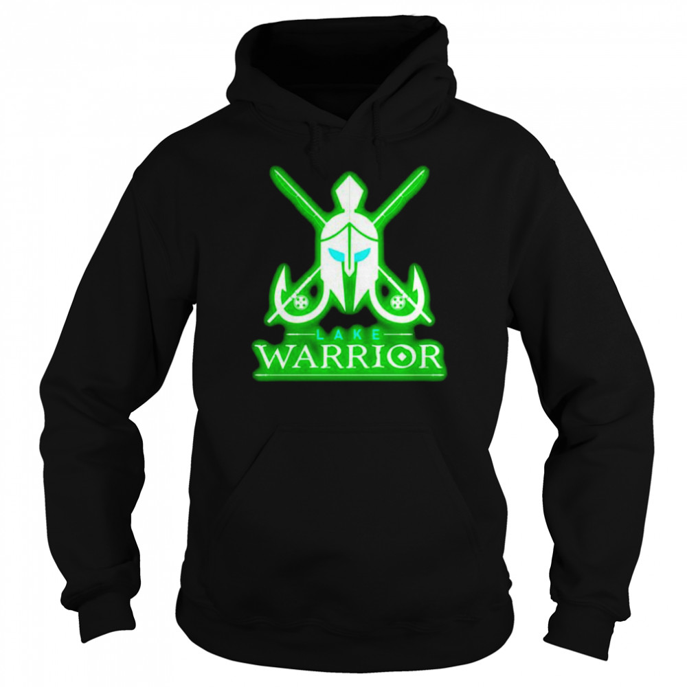 lake Warrior Logo Fishing Unisex Hoodie