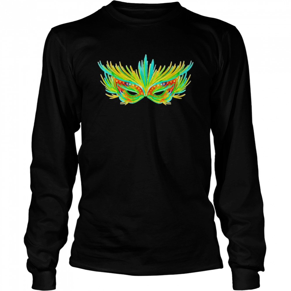 mardi Gras 2022 Masquerade Festival Celebration Long Sleeved T-shirt