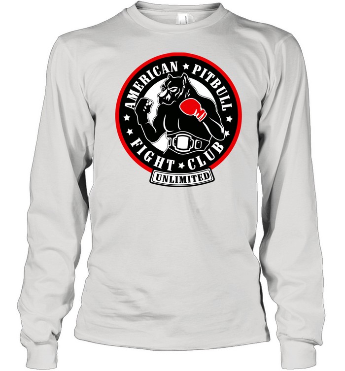 American Pitbull fight club Long Sleeved T-shirt