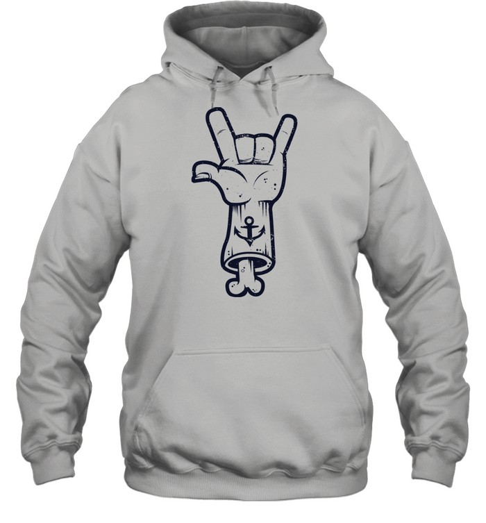 Anchor hand Unisex Hoodie