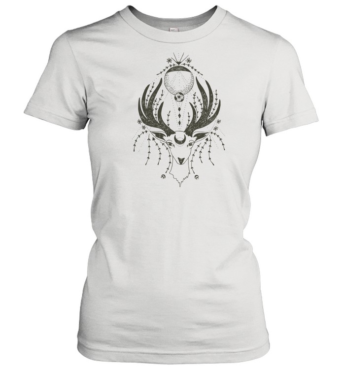 Antler Moon Classic Women's T-shirt