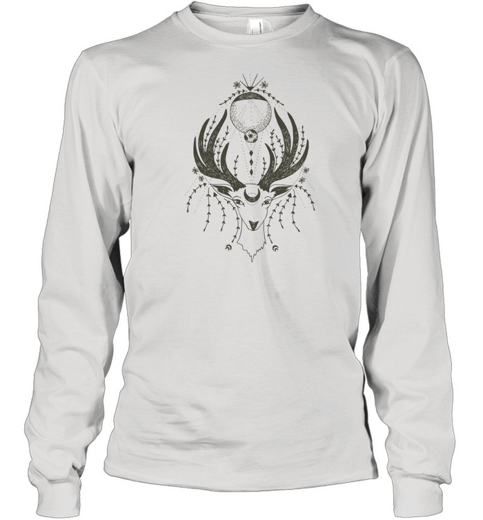 Antler Moon Long Sleeved T-shirt