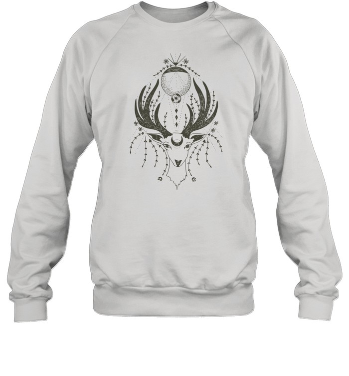 Antler Moon Unisex Sweatshirt