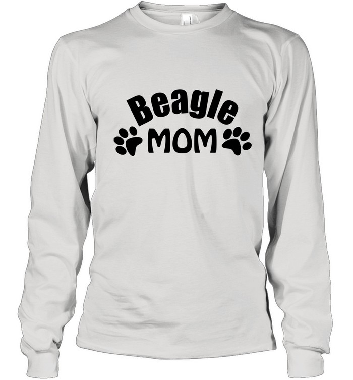 Beagle Mom Long Sleeved T-shirt