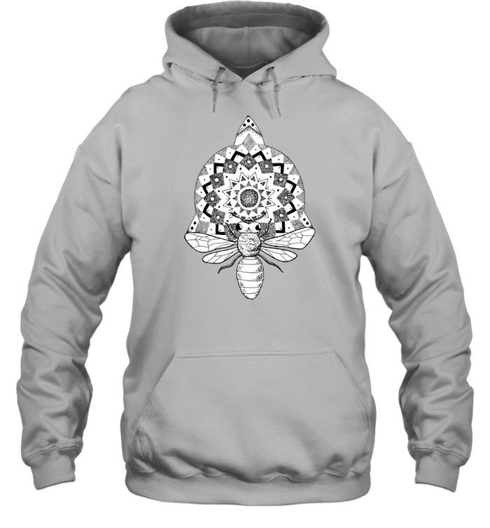 Bee Mandala Unisex Hoodie