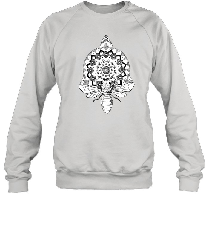 Bee Mandala Unisex Sweatshirt