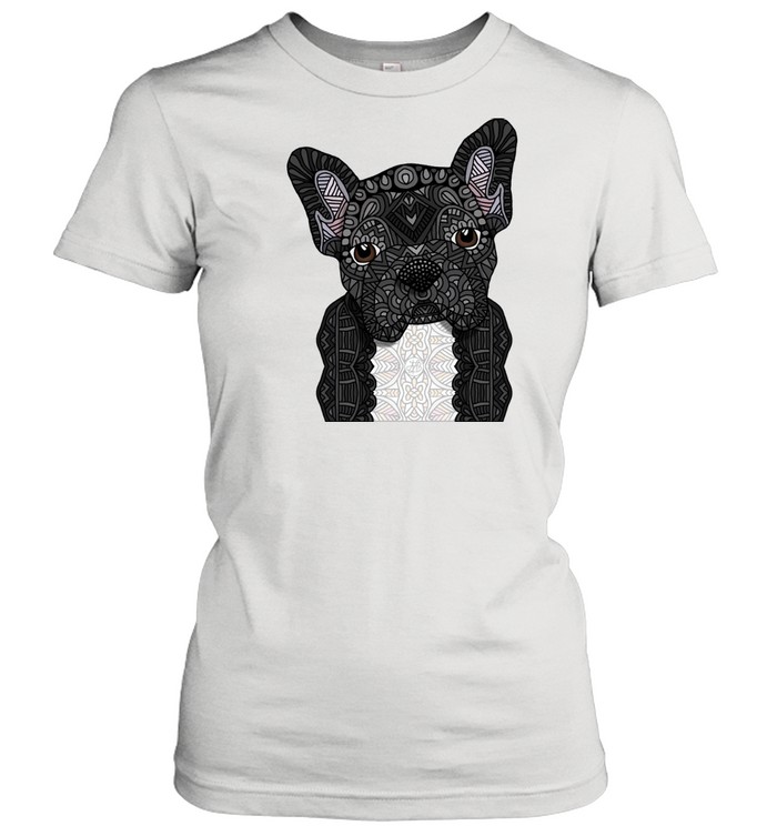 Black Frenchie 001 Classic Women's T-shirt