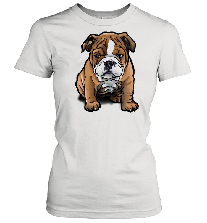 Bulldog Puppy Classic Women's T-shirt