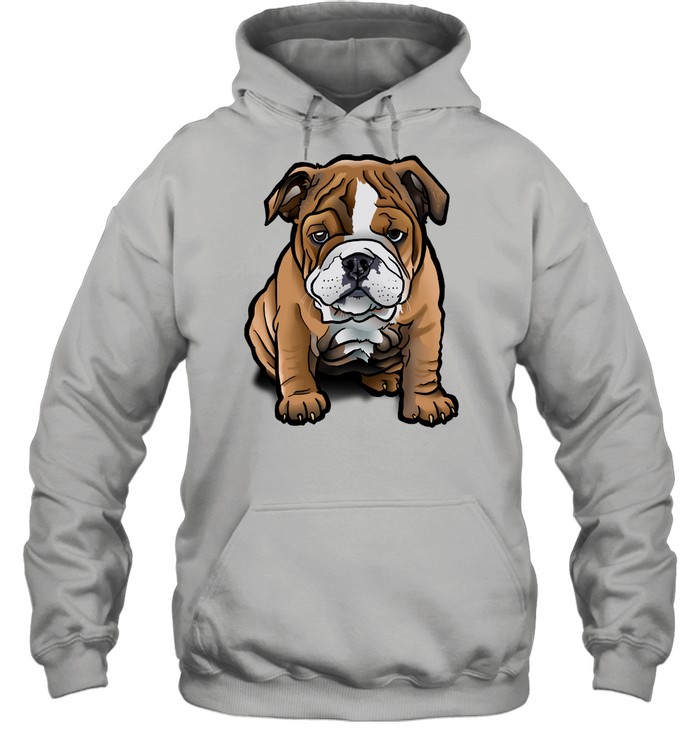 Bulldog Puppy Unisex Hoodie