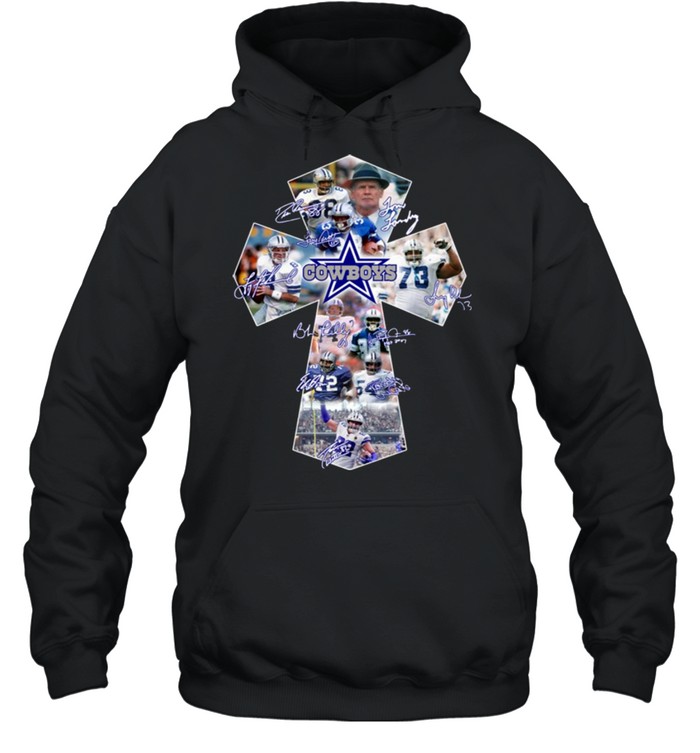 Cowboys-signatures-shirt Unisex Hoodie