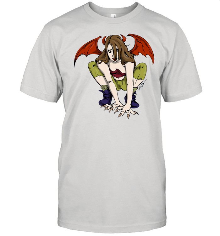 Devil Girl by Mike Duggan Classic Men's T-shirt