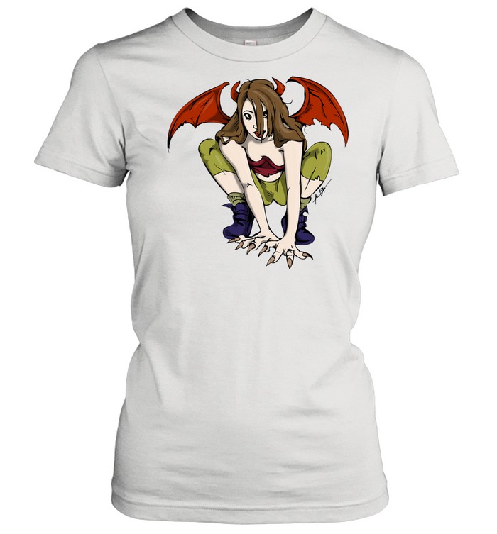 Devil Girl by Mike Duggan Classic Women's T-shirt