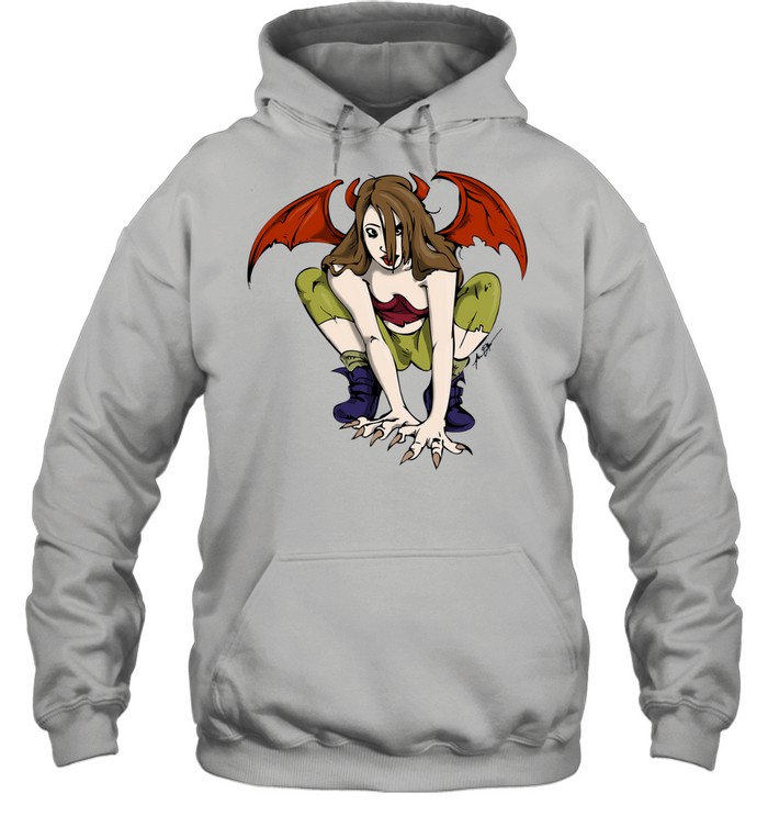 Devil Girl by Mike Duggan Unisex Hoodie