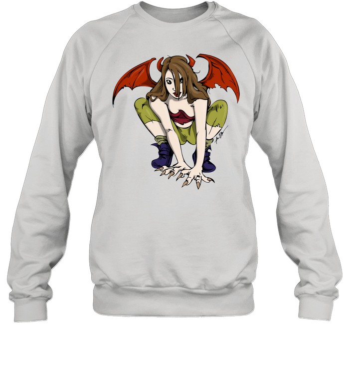 Devil Girl by Mike Duggan Unisex Sweatshirt