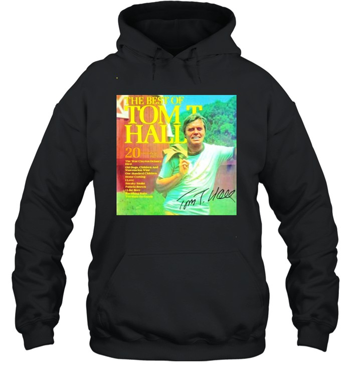 The-best-of-Tom-T-Hall-signature-shirt Unisex Hoodie