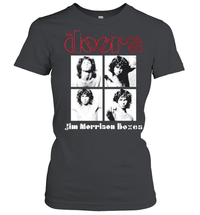 The-Doors-Jim-Morrison-Boxes-shirt Classic Women's T-shirt