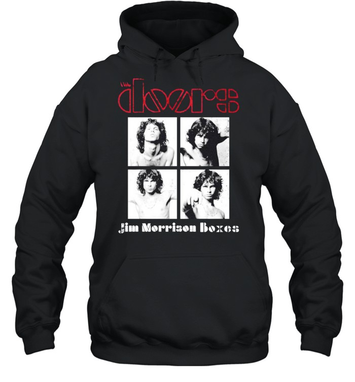 The-Doors-Jim-Morrison-Boxes-shirt Unisex Hoodie